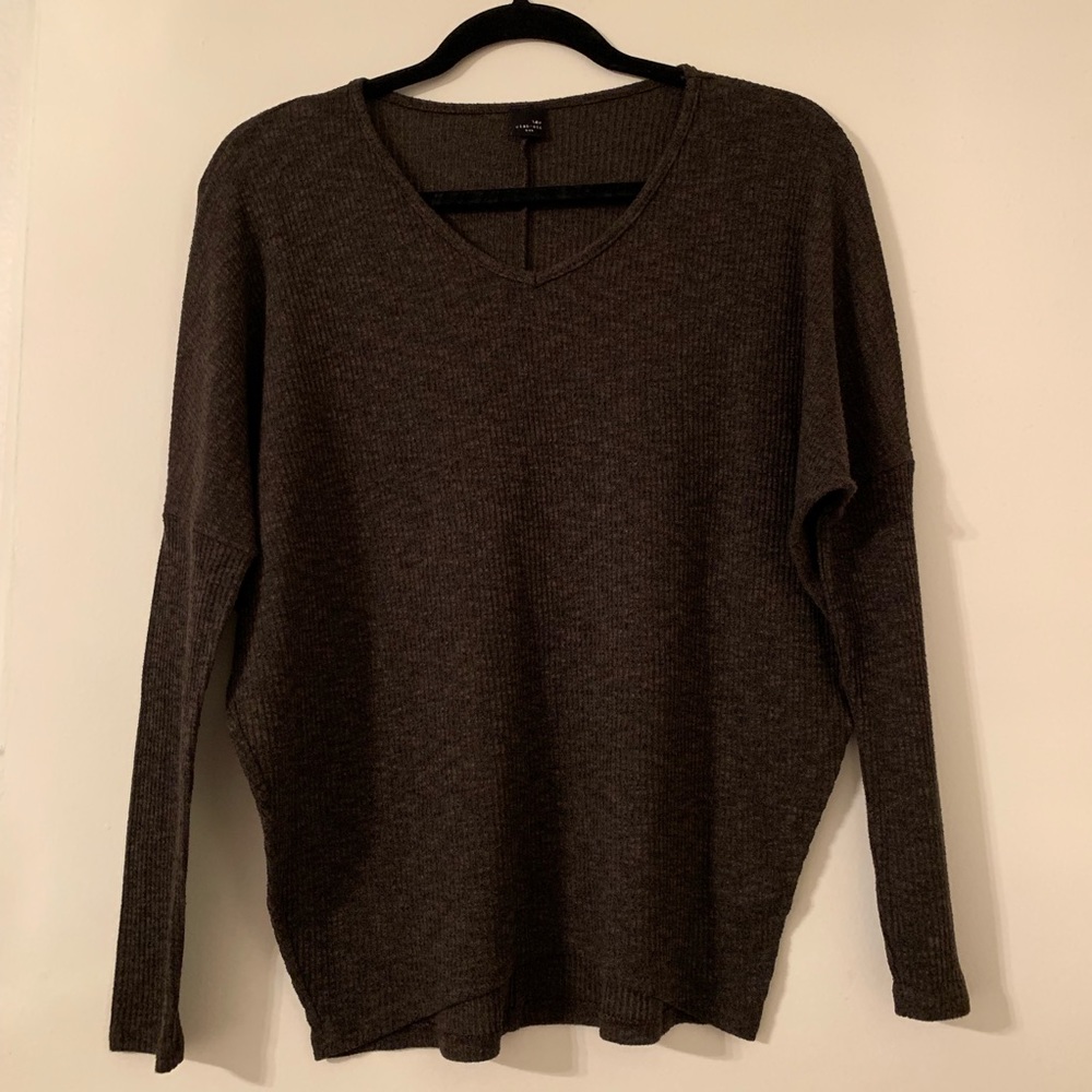 Green Batwing Blouse